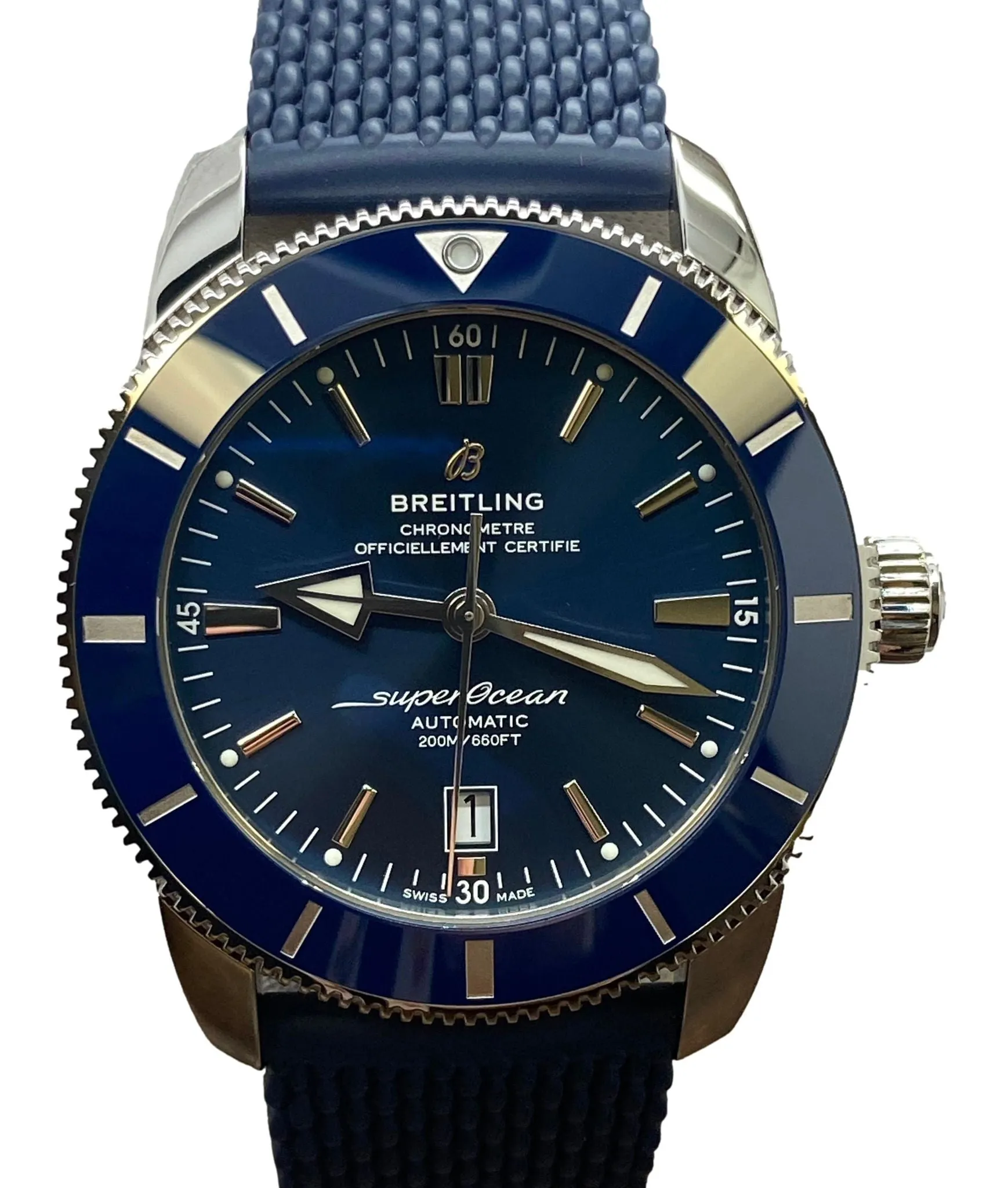 Breitling Superocean Heritage II  AB2020 Blue Dial Automatic Men's Watch