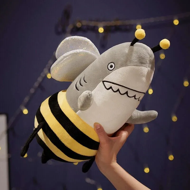 Buzz the Shark & Bee Stuffed Animals Kawaii Plushies