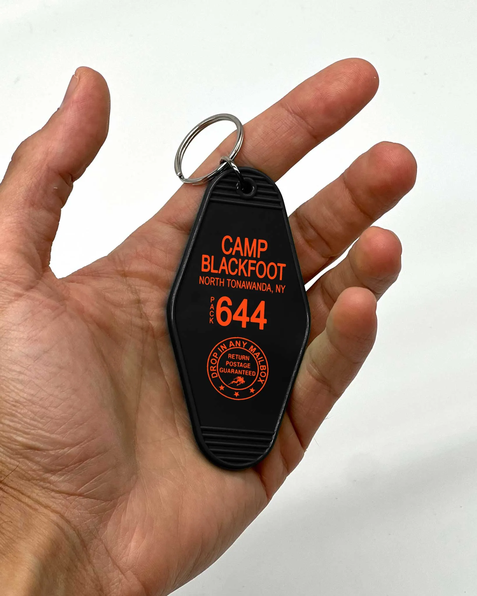 Camp Blackfoot Keychain