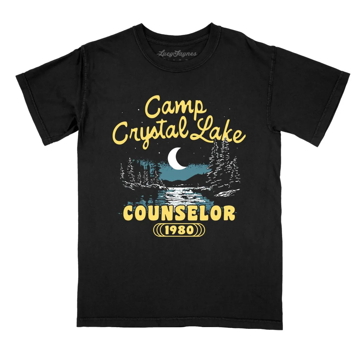 Camp Crystal Lake Counselor Comfort Colors Tee