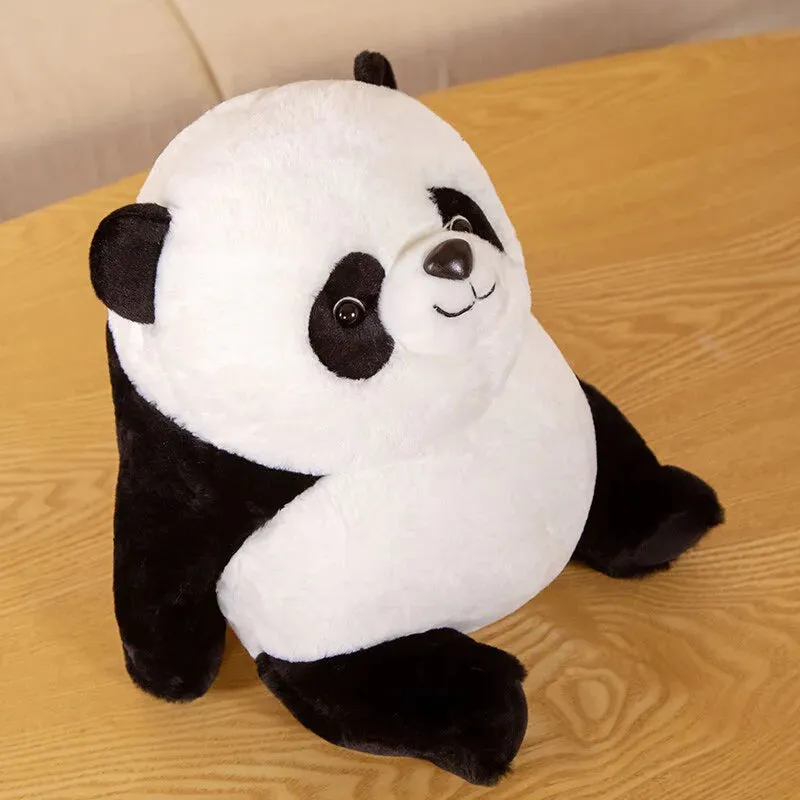 Chonky Kawaii Fat Bear Panda Polar Bear Stuffed Animals Plushies