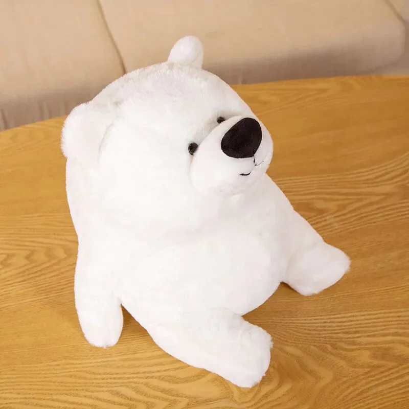 Chonky Kawaii Fat Bear Panda Polar Bear Stuffed Animals Plushies