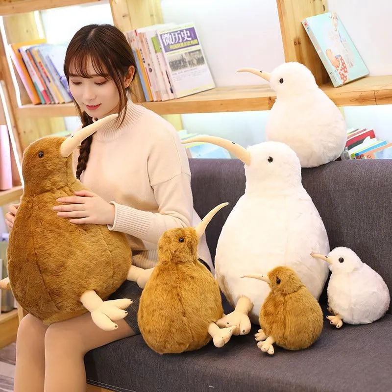 Chonky Kawaii Kiwi Bird Stuffed Animals Plushies