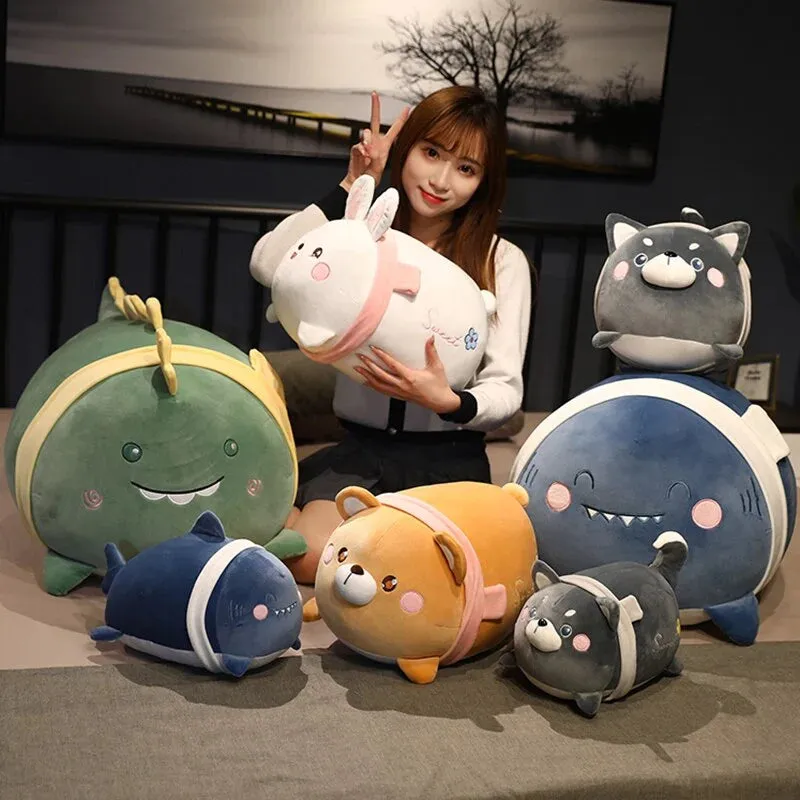 Chonky Kawaii Stuffed Animal Crew Plushies