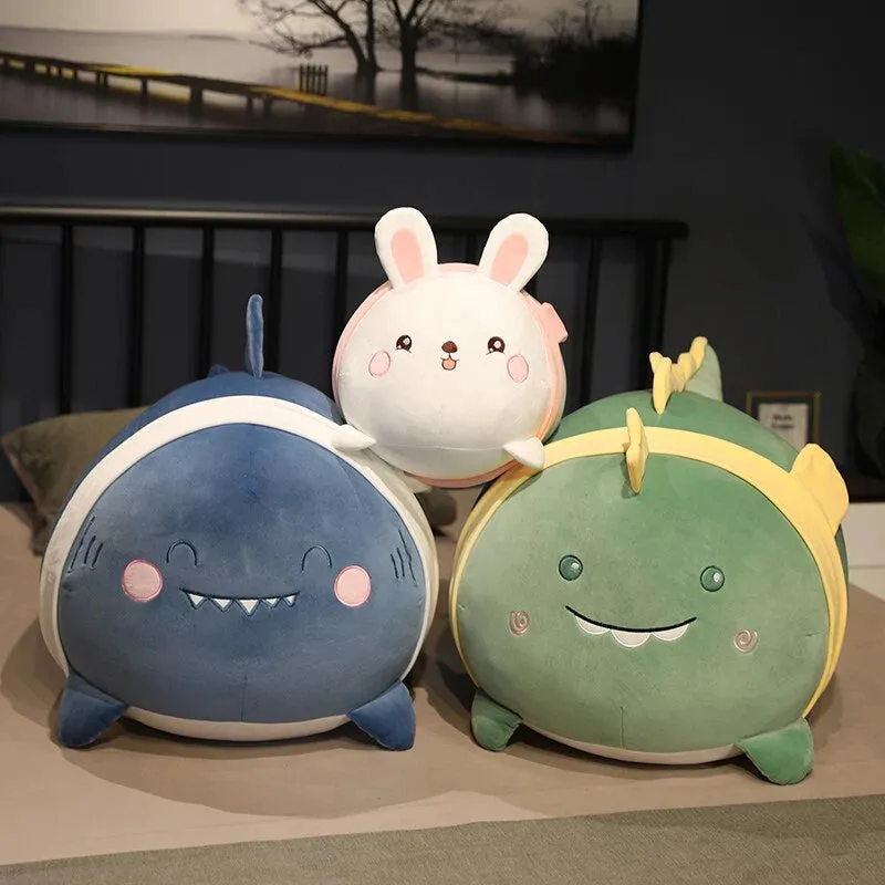 Chonky Kawaii Stuffed Animal Crew Plushies