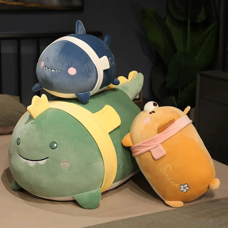 Chonky Kawaii Stuffed Animal Crew Plushies