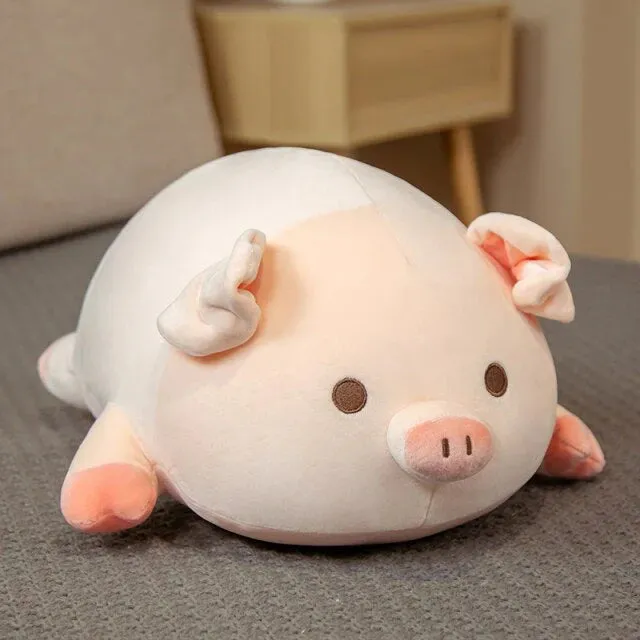 Chubby Chonky Kawaii Pink Piggy Plushies