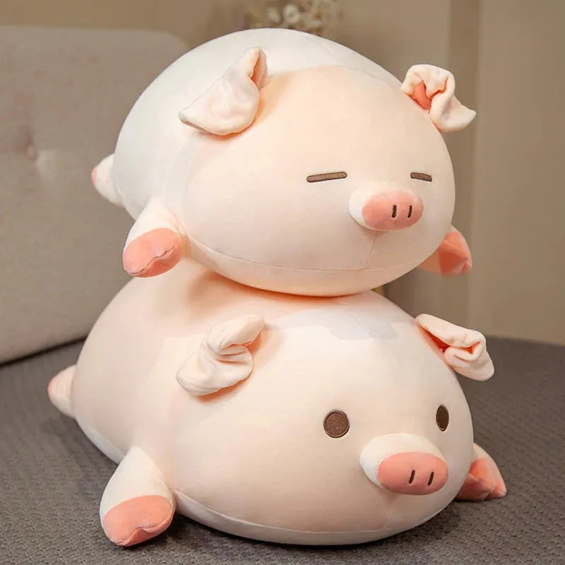 Chubby Chonky Kawaii Pink Piggy Plushies