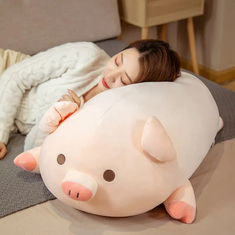 Chubby Chonky Kawaii Pink Piggy Plushies