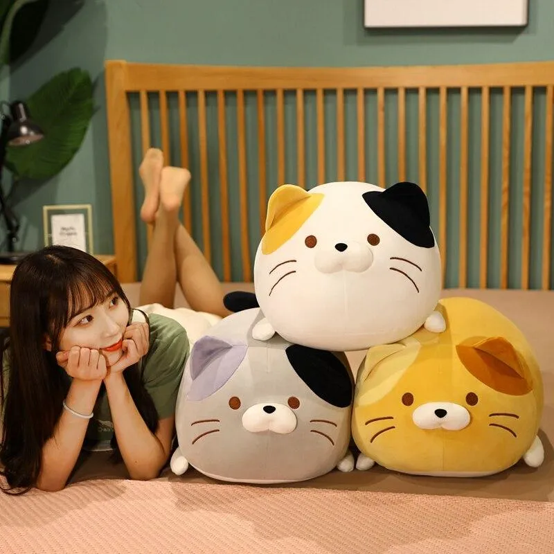 Chubby Kawaii Cat Stuffed Animals Squad Plushies Collection | NEW