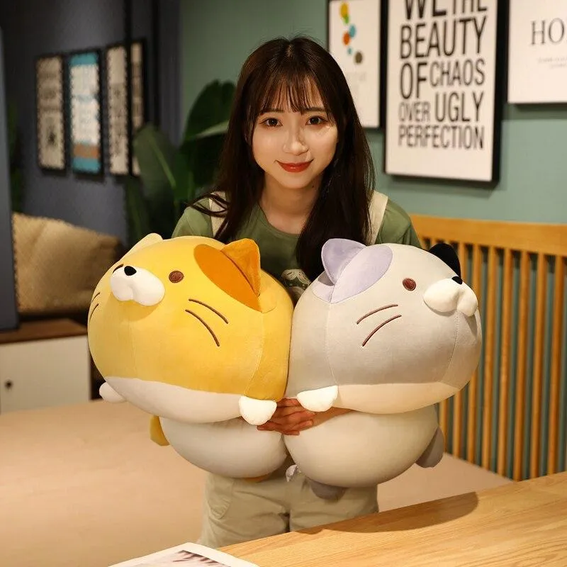 Chubby Kawaii Cat Stuffed Animals Squad Plushies Collection | NEW