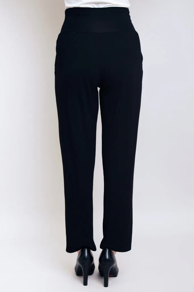 Clair Pant, Black, Bamboo