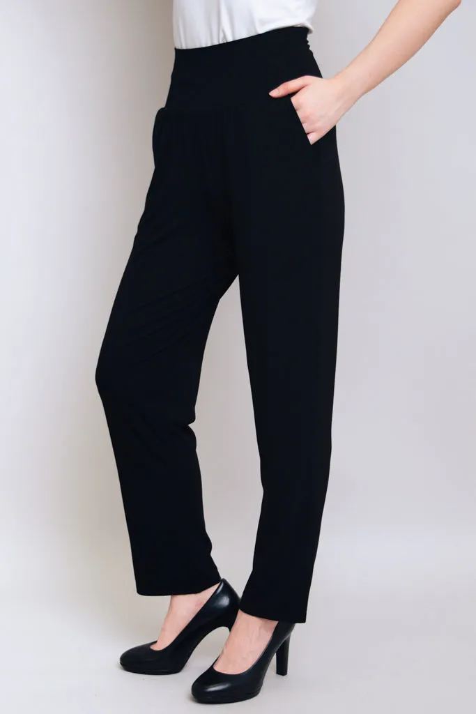 Clair Pant, Black, Bamboo