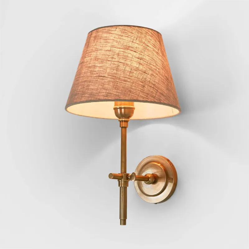 Classic Antique Brass Wall Light