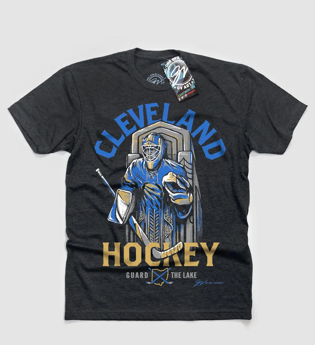 Cleveland Hockey Guard The Lake T shirt