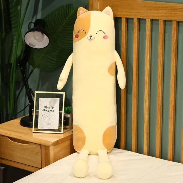 Clever Kawaii Cats Long Snuggle Buddy Stuffed Animals Plushies