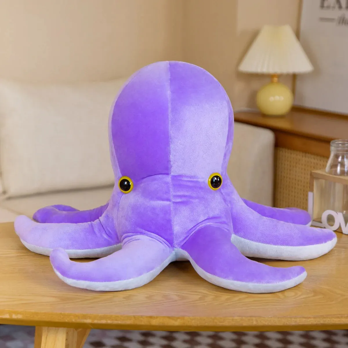 Colorful Kawaii Octopus Stuffed Animals Duo Plushies