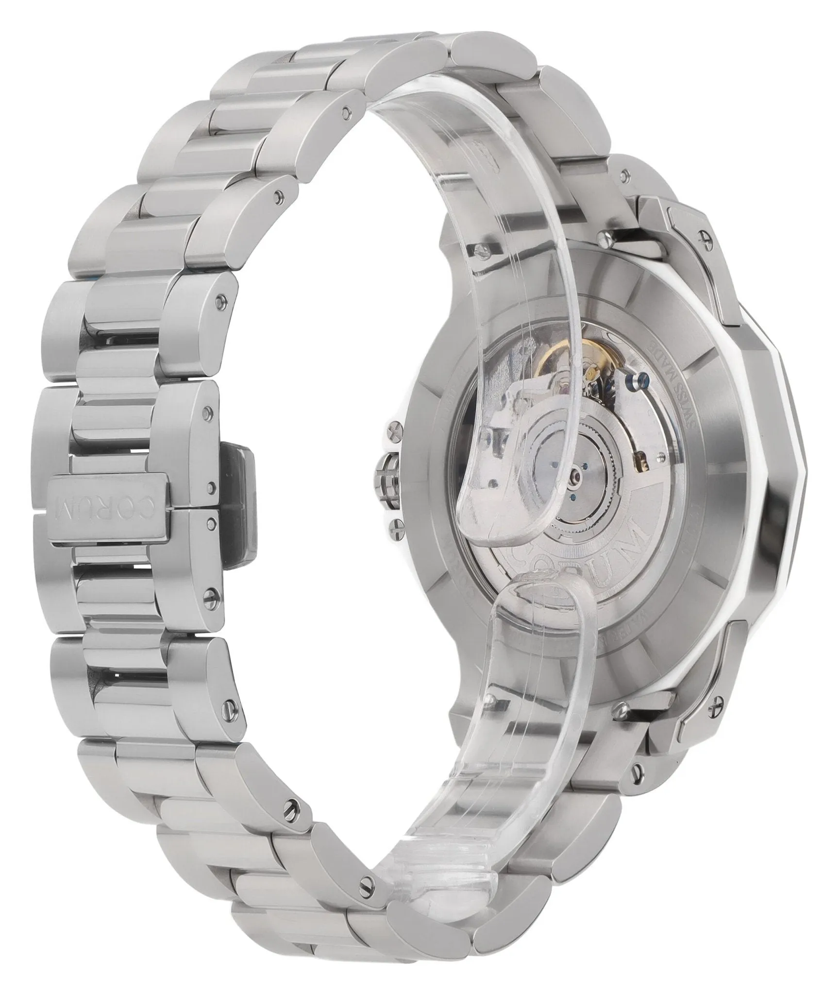 Corum Admiral 38 Automatic Titanium White Dial Date Unisex Watch 082.202.04/V800 AA25