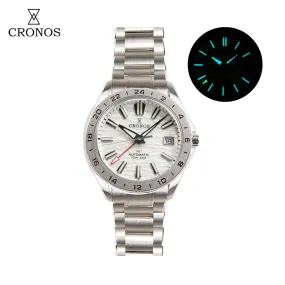 Cronos 39mm NH34 GMT Men Watch L6029