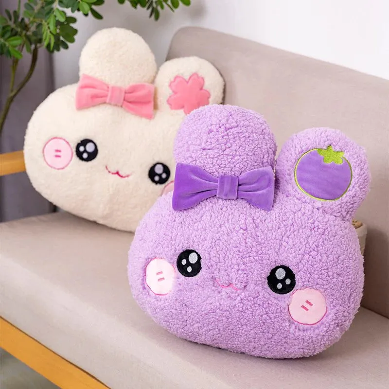 Cuddly Kawaii Bunnies Stuffed Animals Pillow Plushies