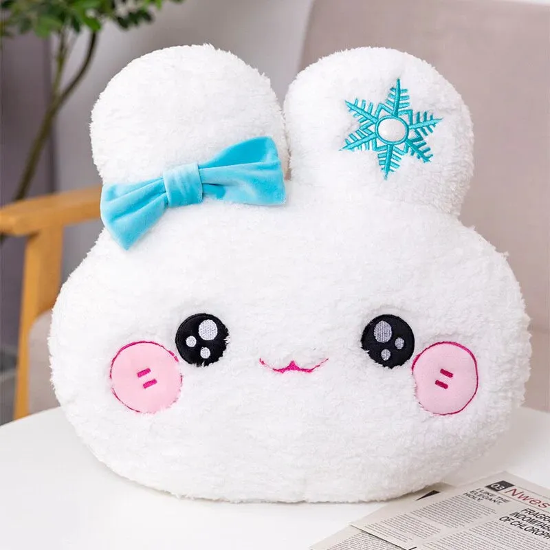 Cuddly Kawaii Bunnies Stuffed Animals Pillow Plushies