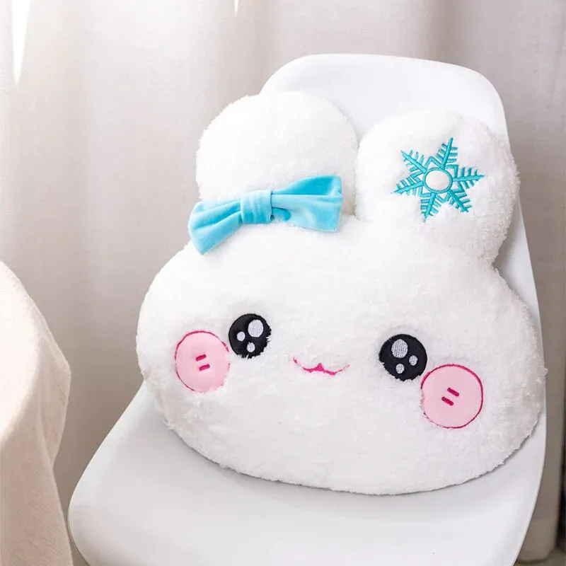 Cuddly Kawaii Bunnies Stuffed Animals Pillow Plushies