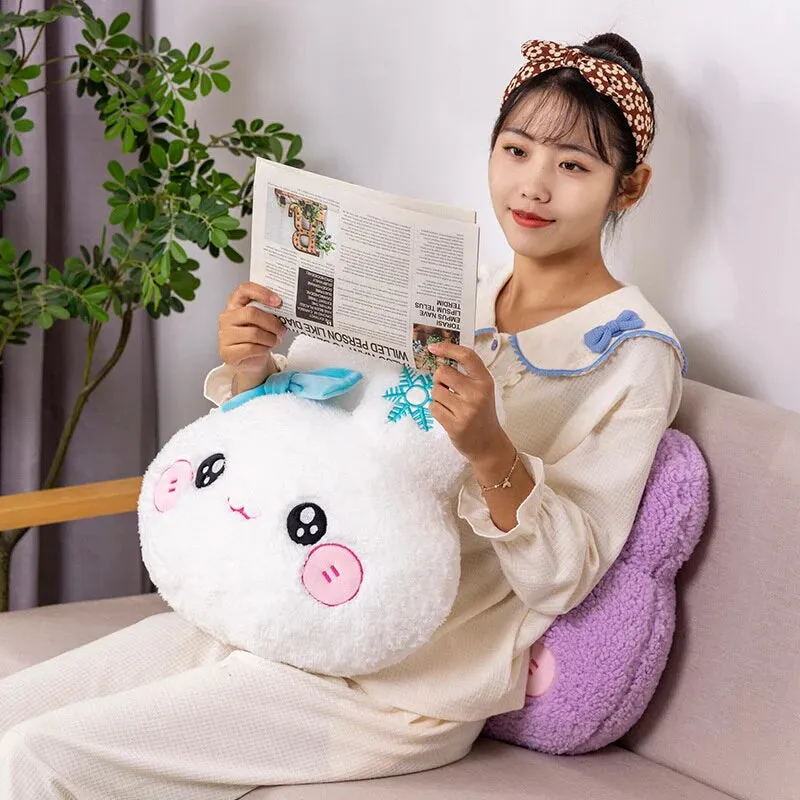 Cuddly Kawaii Bunnies Stuffed Animals Pillow Plushies