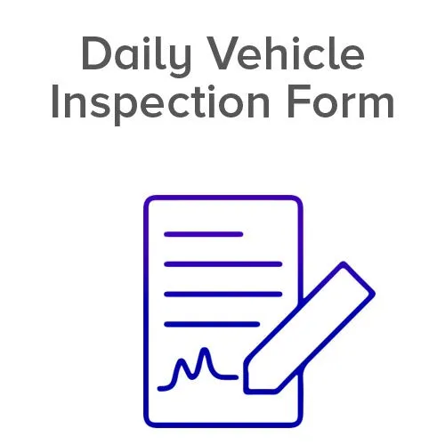 Daily Vehicle Inspection Form