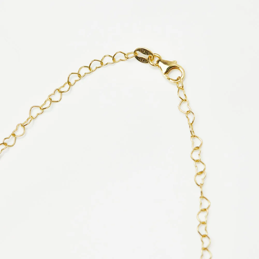 Dainty Heart Chain Necklace