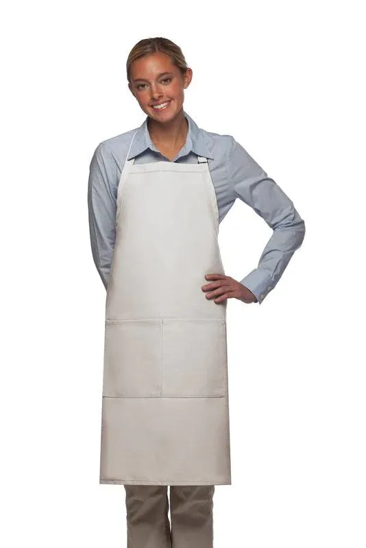 Deluxe Butcher Adjustable Apron (2 Pockets)