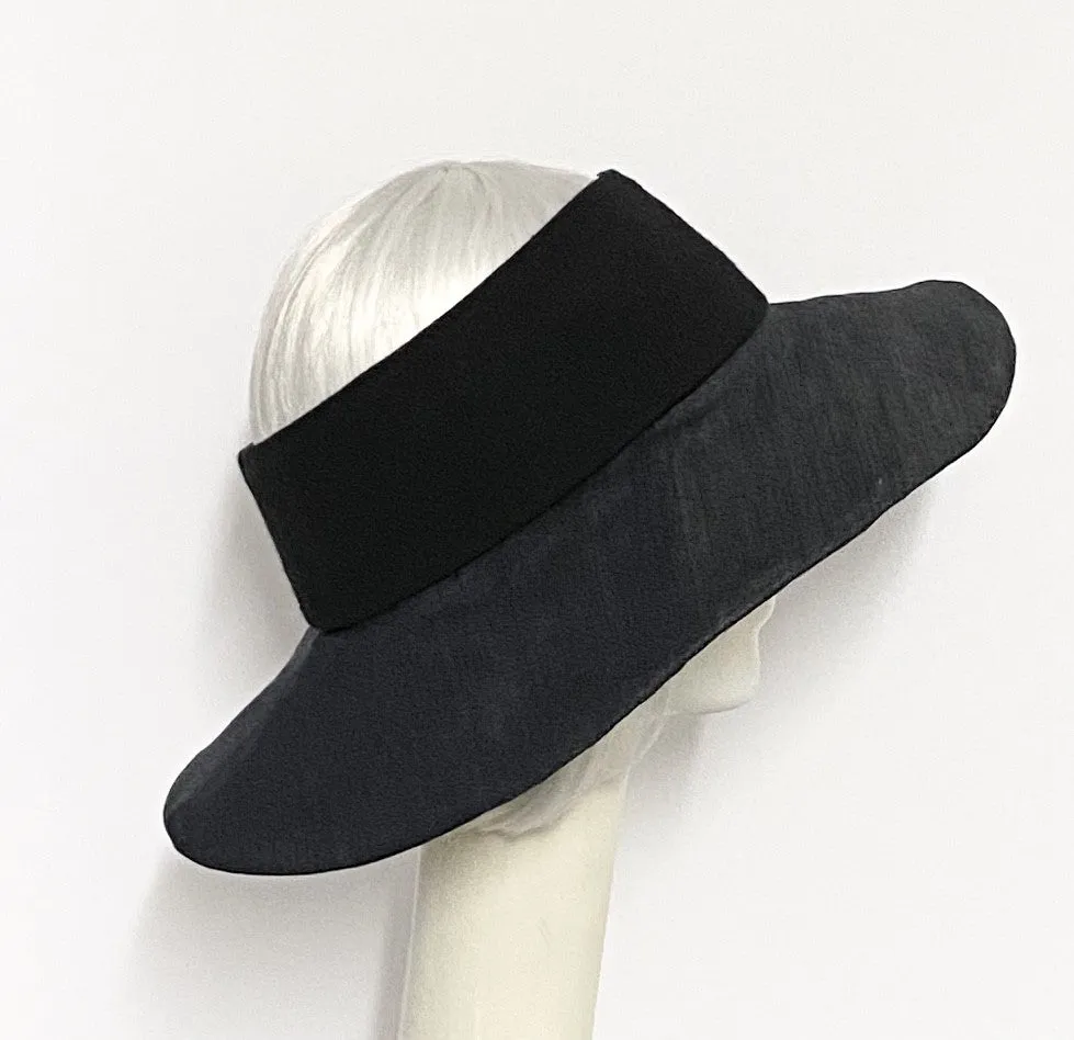 Denim Sun Visor Hat