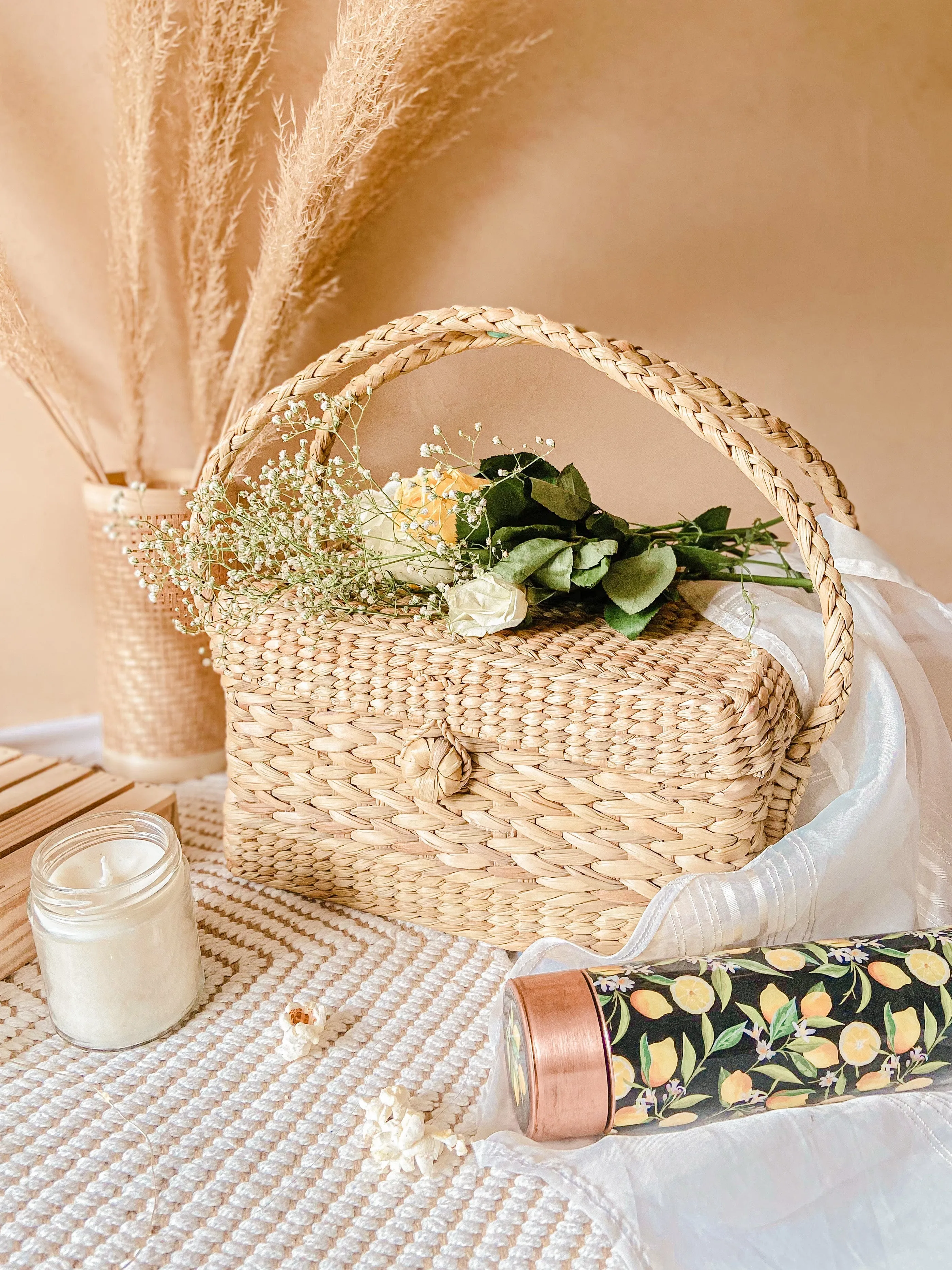 Ecofriendly natural gift basket