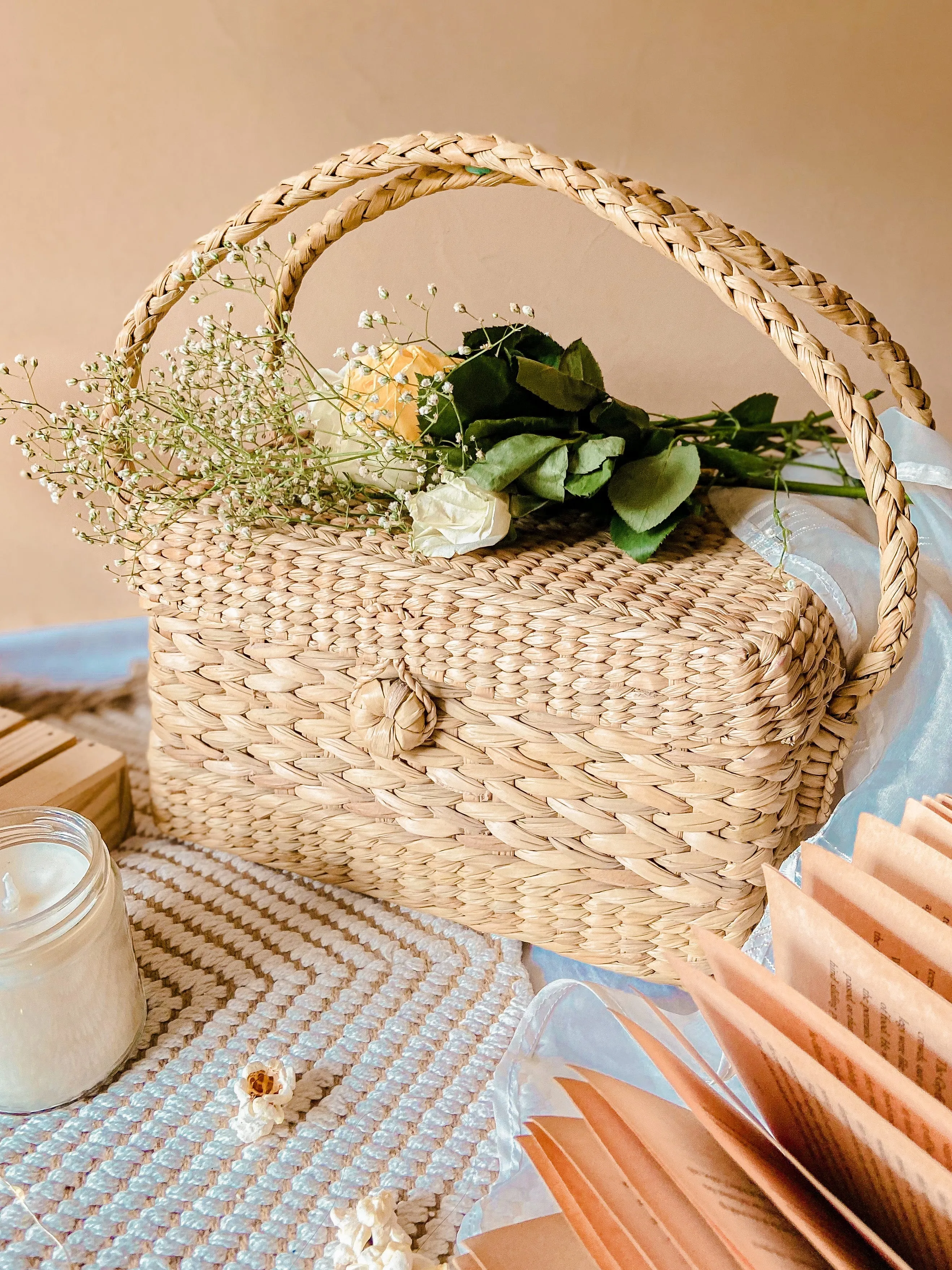 Ecofriendly natural gift basket