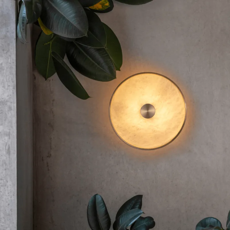 Elegant Alabaster Wall Light