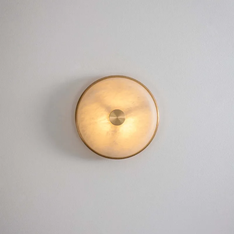 Elegant Alabaster Wall Light