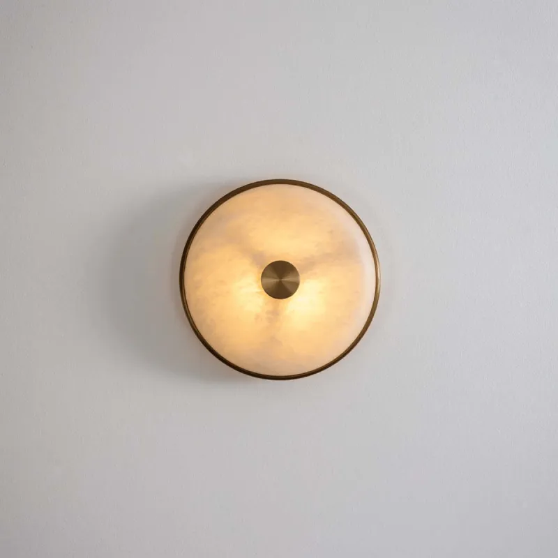 Elegant Alabaster Wall Light