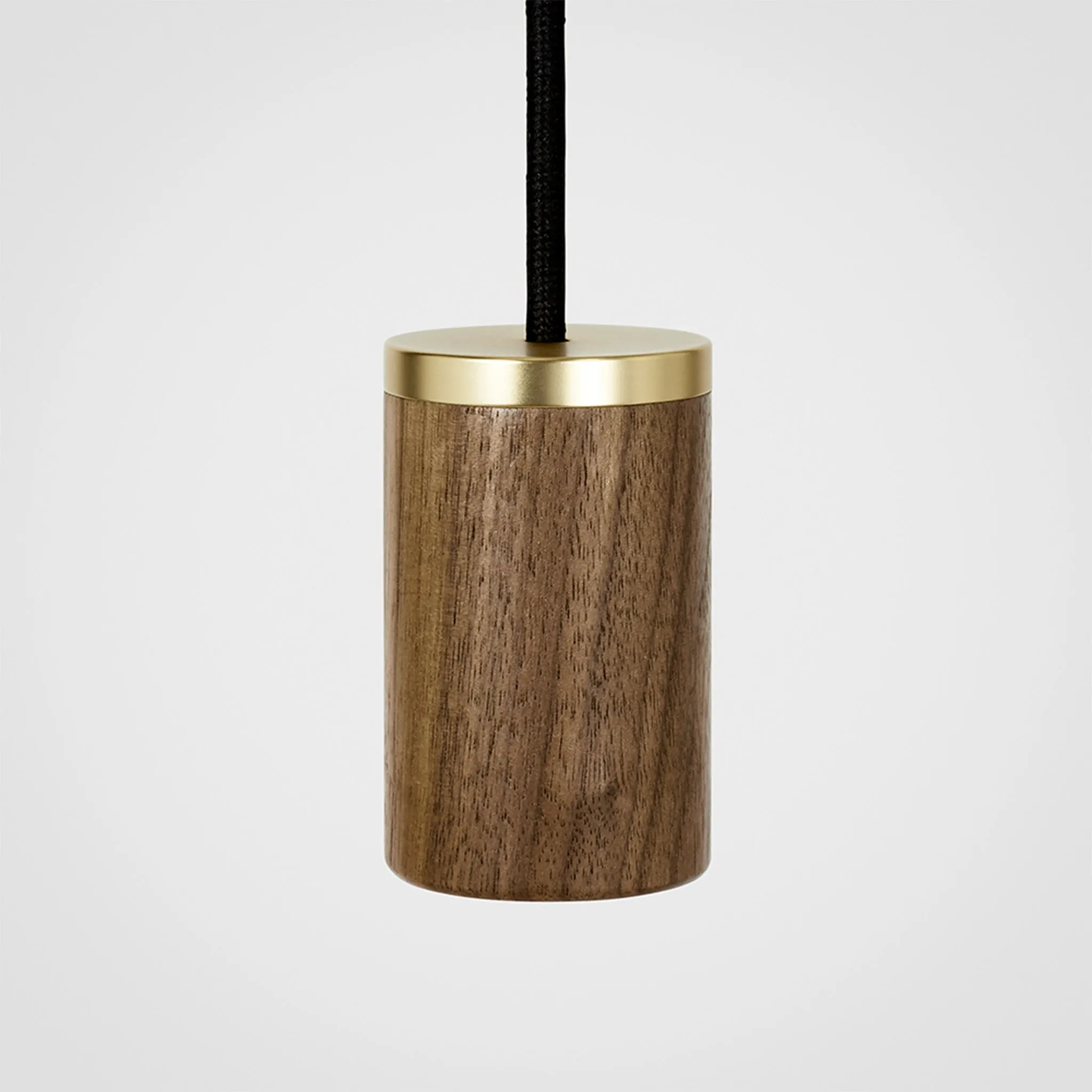 Elva Pendant Light Non-Tinted in Walnut