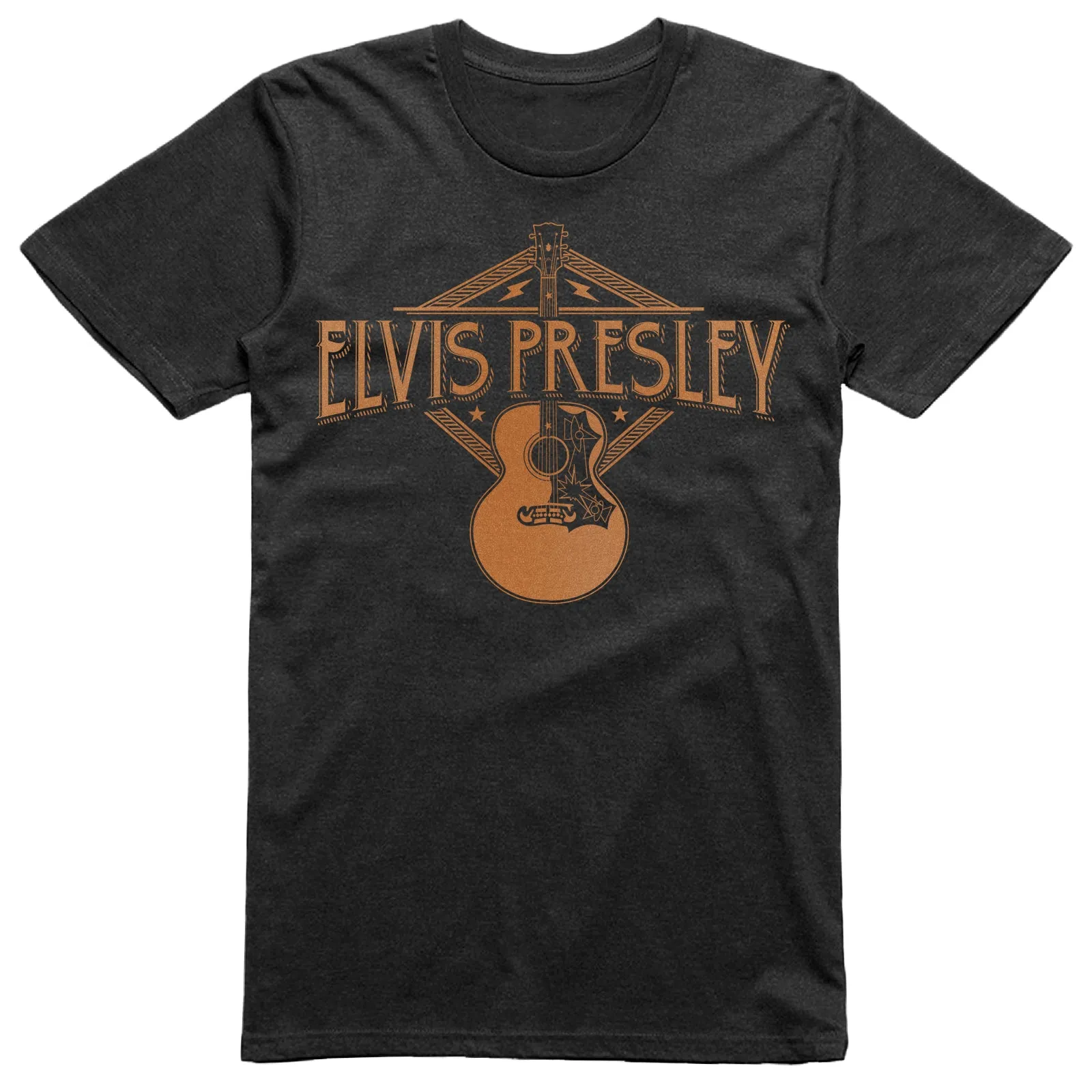 Elvis Presley Metallic Guitar T-Shirt