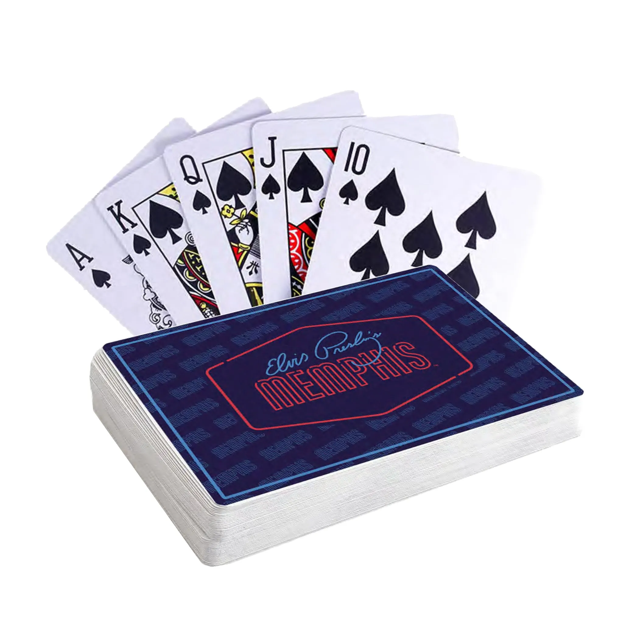 Elvis Presley's Memphis Playing Cards