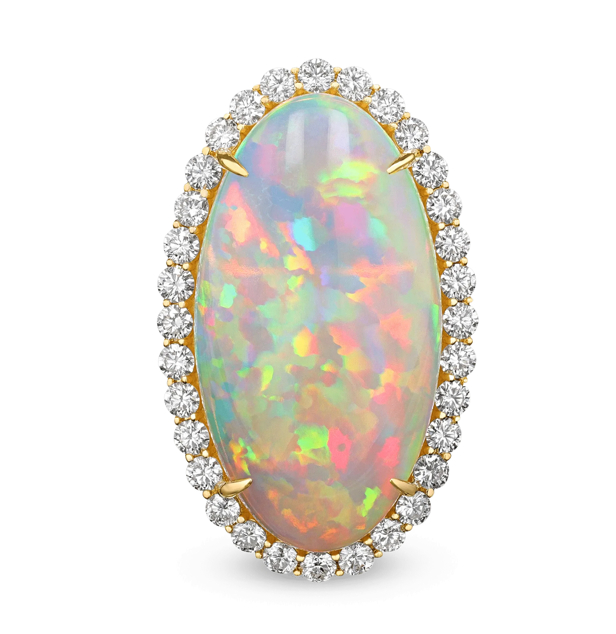 Ethiopian Opal Ring, 18.95 carats