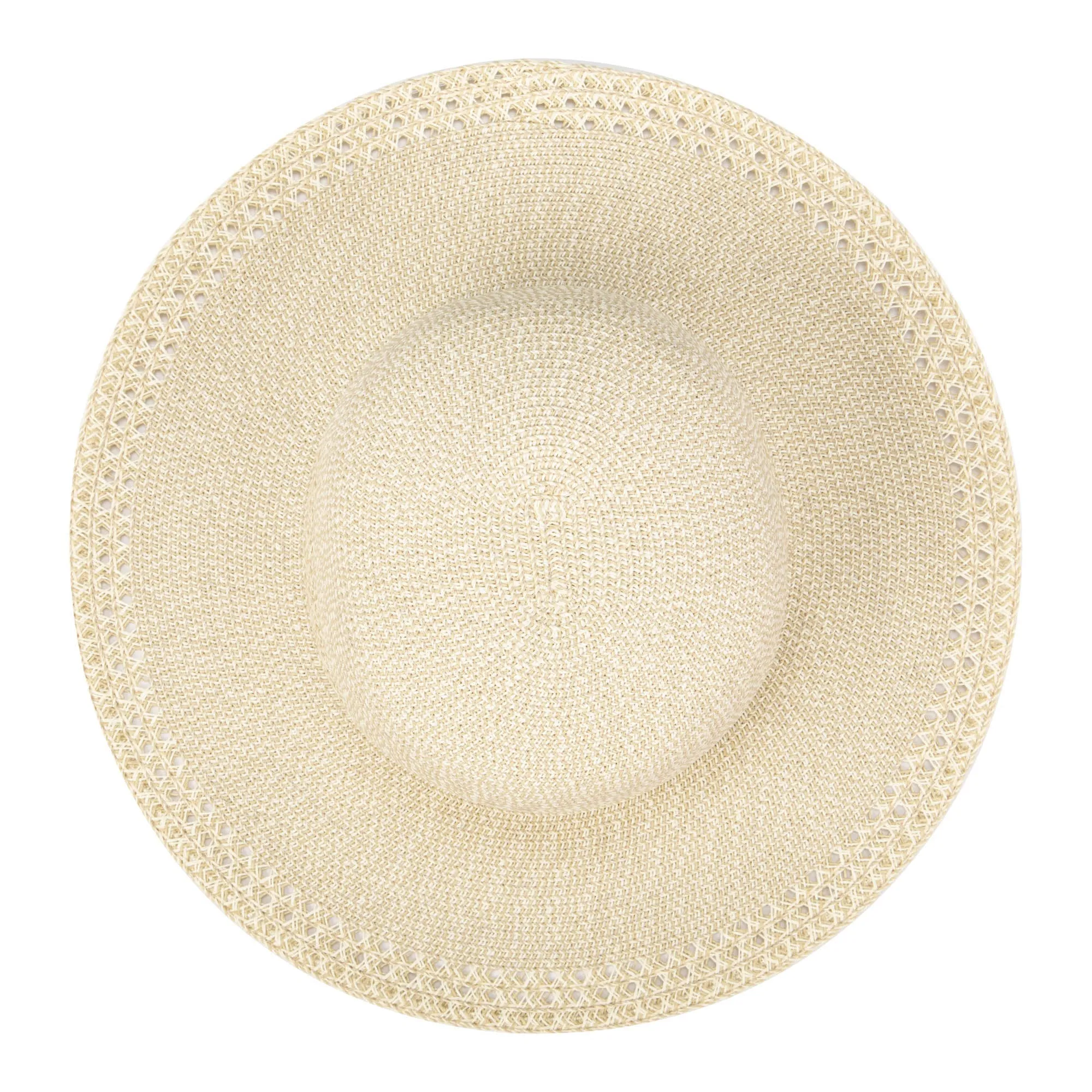 Everyday Sun Hat - Women's Sun Hat W/ Open Weave Stripes