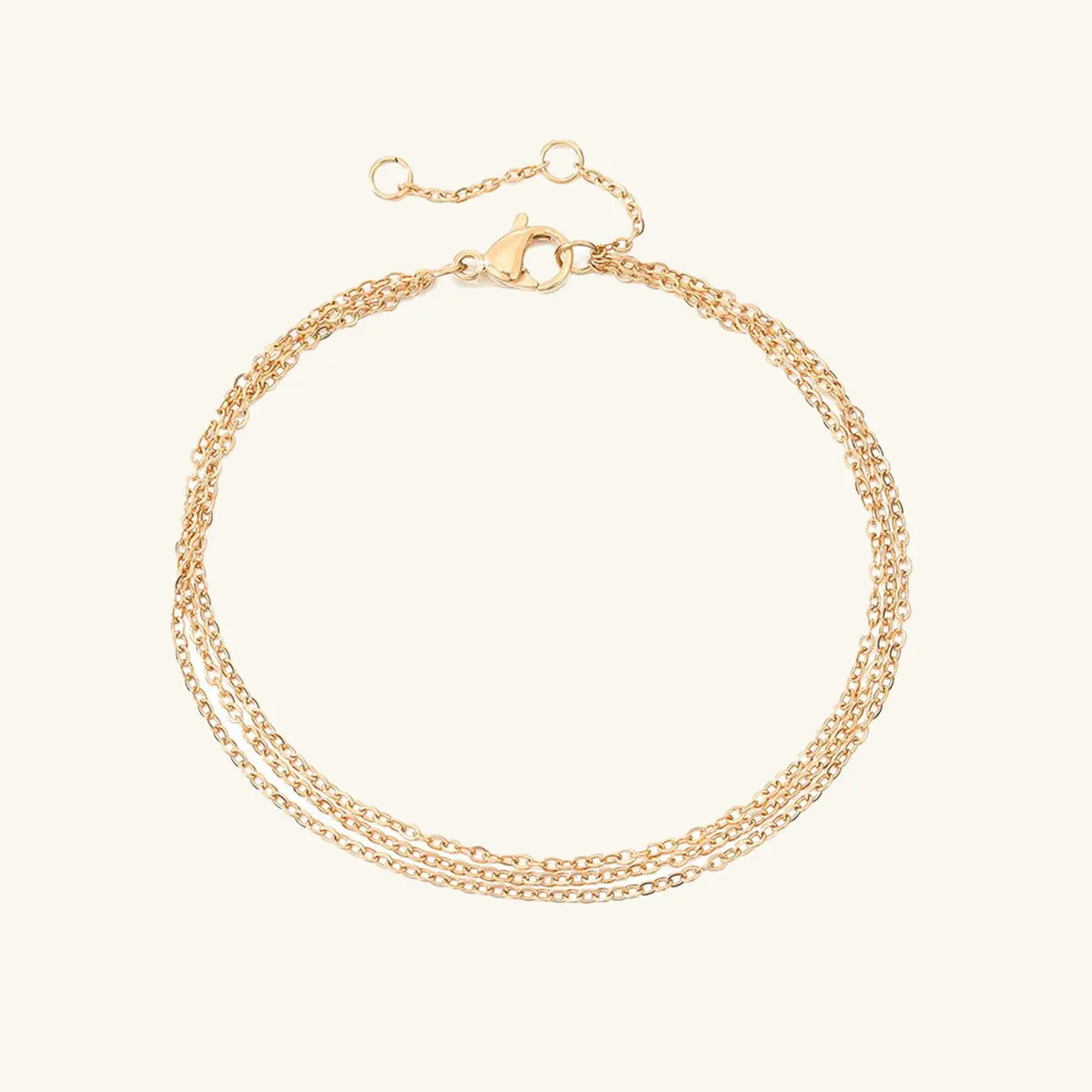 Florence Multilayer Thin Chain Bracelet