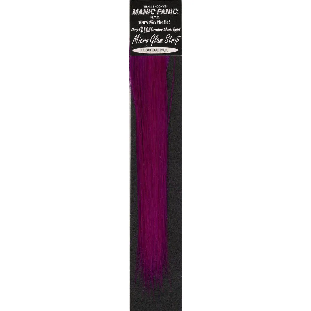 Fuschia Shock® 8" Micro Glam® Strips