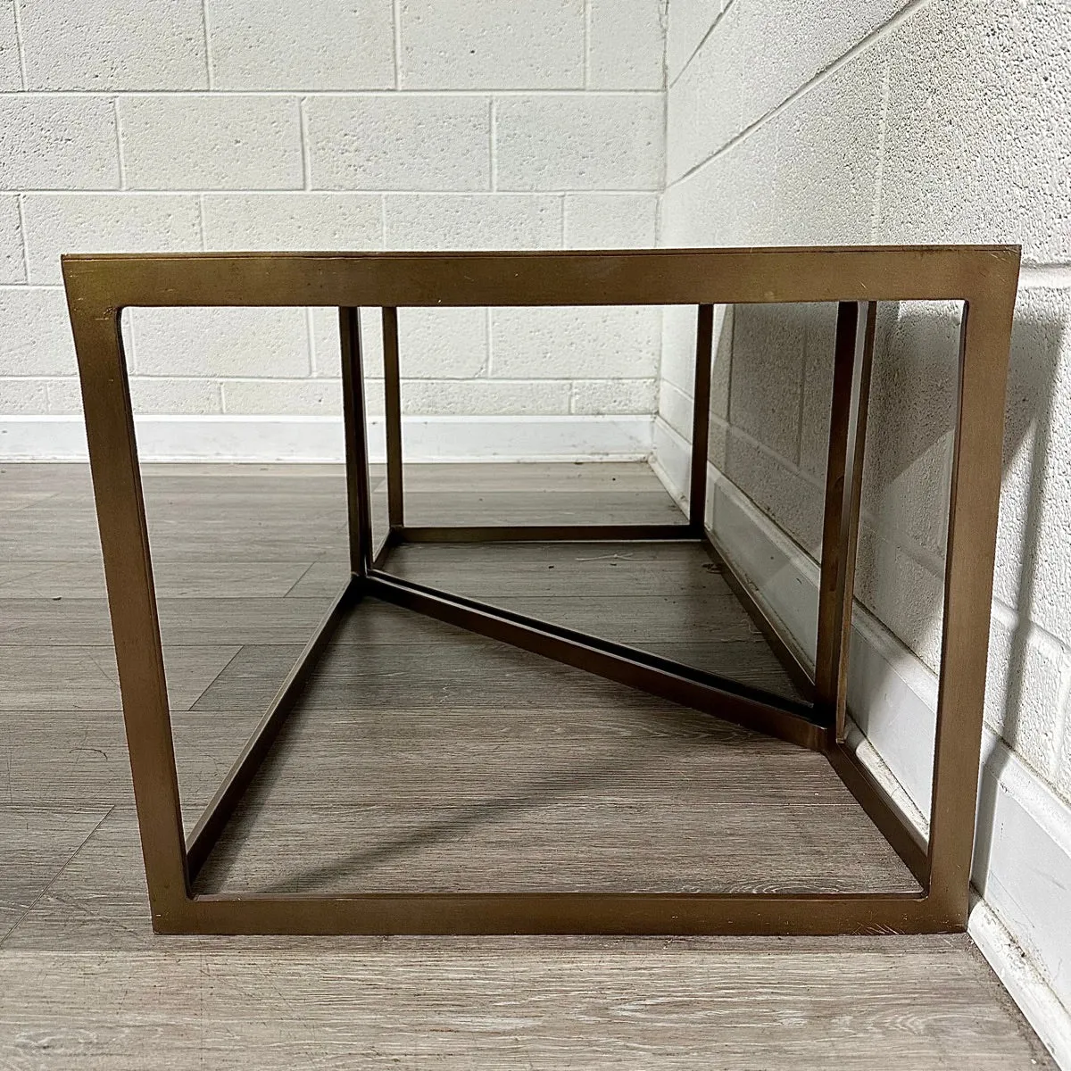 Geometric 2 Pc Cocktail/Coffee Table