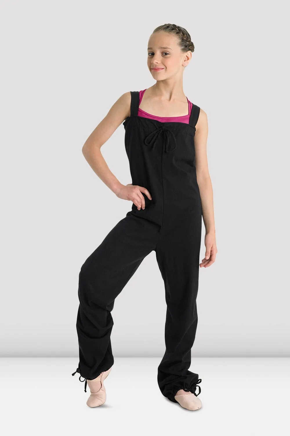 Girls Tendu Warm Up Jumpsuit (CU1217)