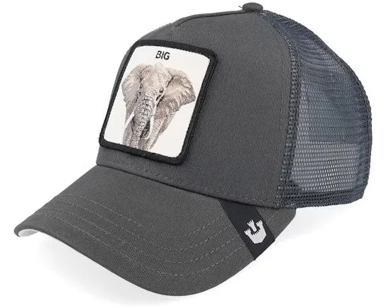 Goorin Bros - Animal Trucker Cap - The Big Elephant - Charcoal