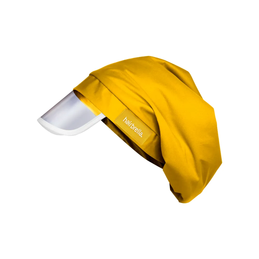 Hairbrella Satin-Lined, Waterproof Rain Hat