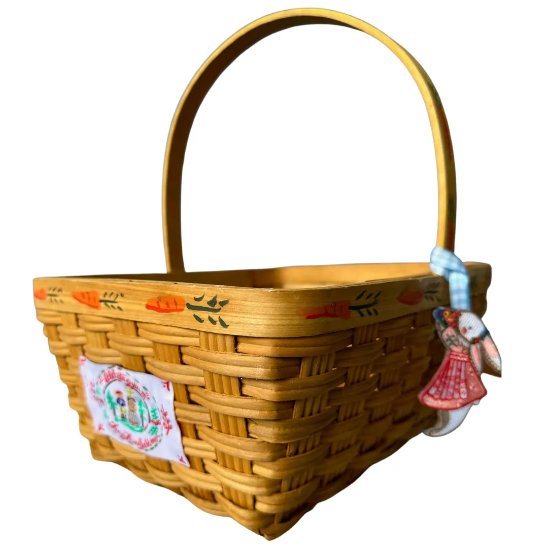 Handpainted Custom Easter Basket