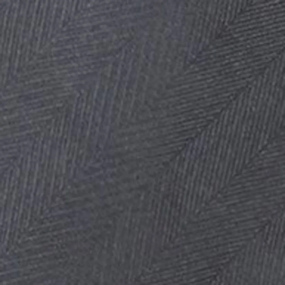 Herringbone Vow Charcoal Tie