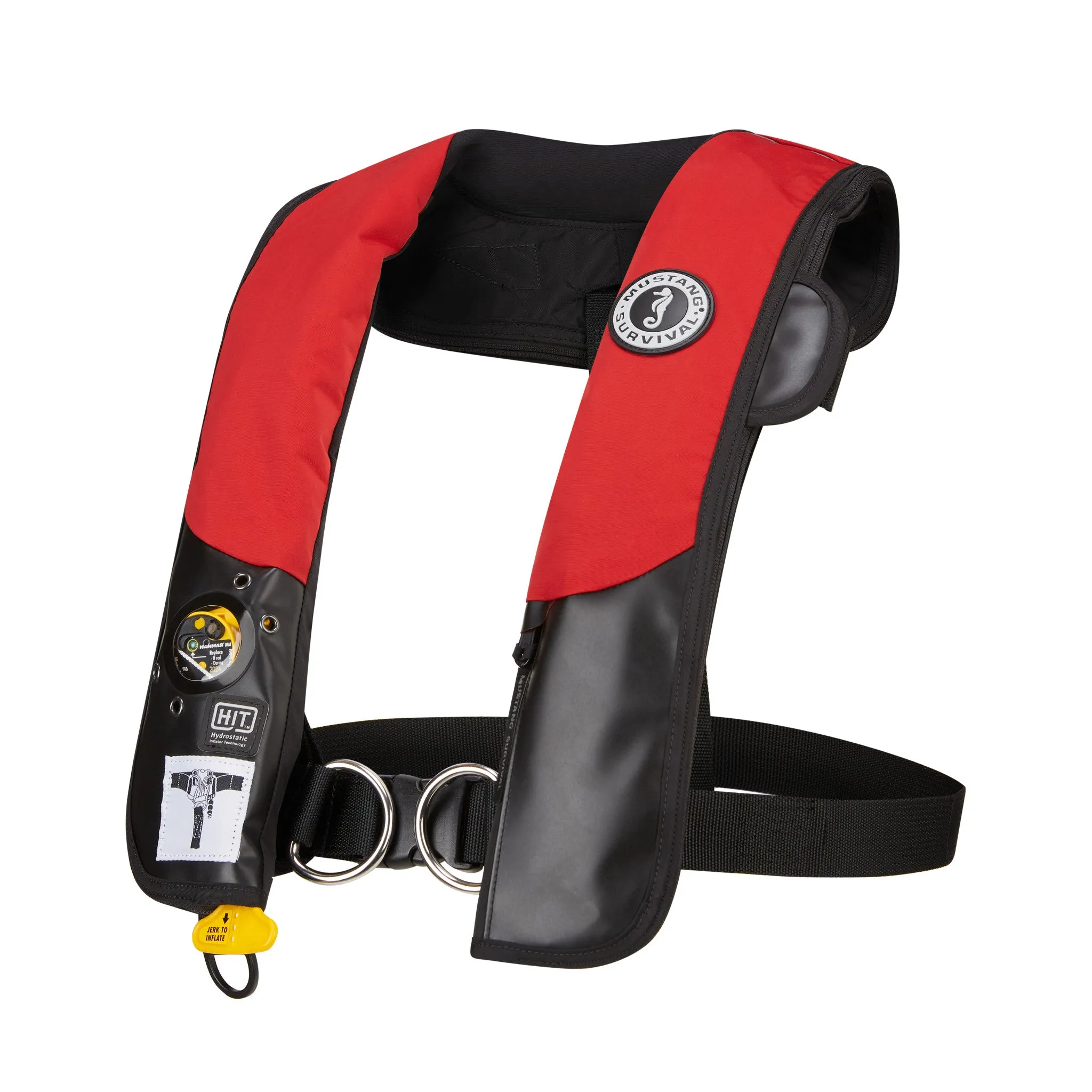 HIT Hydrostatic Inflatable PFD with Tether Point